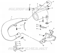 EXHAUST SYSTEM 600 RMK 0980958 AND EUROPEAN 600 RMK E980958 (4944634463C003)