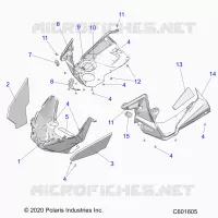 NOSEPAN ASM./FENDERS