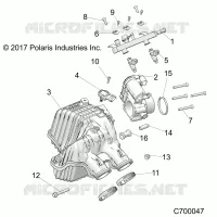 ENGINE, AIR INTAKE MANIFOLD