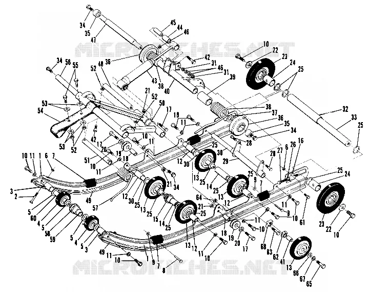 SUSPENSION ASSEMBLY NO. 1540576 (4910961096011A)