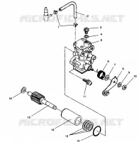 OIL PUMP ASSEMBLY STARLITE GT 0943127 (49250125010039)