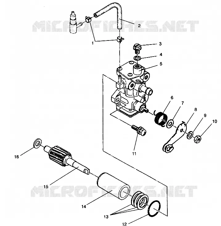 OIL PUMP ASSEMBLY STARLITE GT 0943127 (49250125010039)