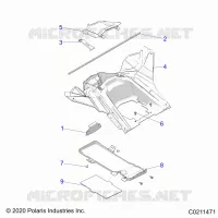 BODY, REAR STORAGE