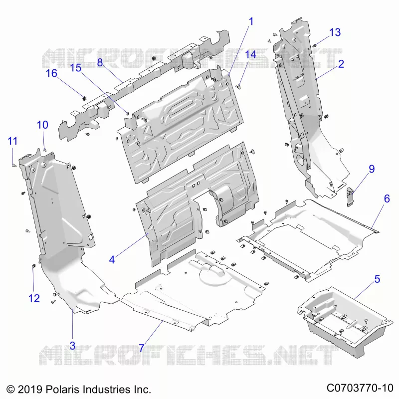 REAR BODYWORK CLOSEOFF