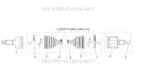 DRIVE TRAIN, FRONT DRIVE SHAFT