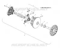 DRIVE CLUTCH (MANUAL START MODELS)