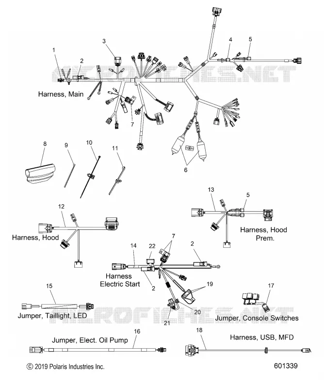 ELECTRICAL, WIRE HARNESS
