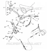 STEERING ASSEMBLY SL 650 B954058 (4930483048A013)