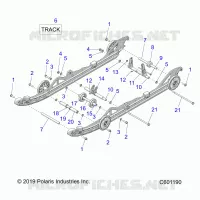 REAR SUSPENSION AND TRACK