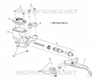 FRONT BRAKE BRAKE LEVER AND MASTER CYLINDER