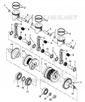 PISTON   CRANKSHAFT ULTRA 0976778 AND EUROPEAN ULTRA E976778 (4938053805C010)