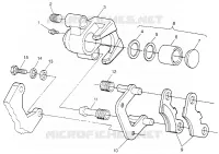 FRONT BRAKE TRAIL BOSS W968527 (4935883588B003)