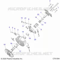 DRIVE TRAIN, PRIMARY CLUTCH