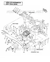 ENGINE AND MUFFLER MOUNTING (4911991199008A)