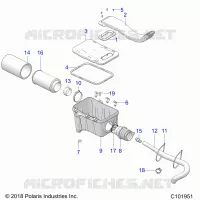 ENGINE, AIR INTAKE SYSTEM