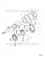 ENGINE, MAIN BEARING CASE