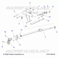 STEERING, LINKAGE, TILT AND RELATED, STANDARD