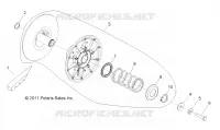 DRIVE TRAIN, SECONDARY CLUTCH