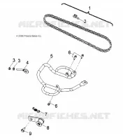 DRIVE TRAIN, DRIVE CHAIN AND GUARD