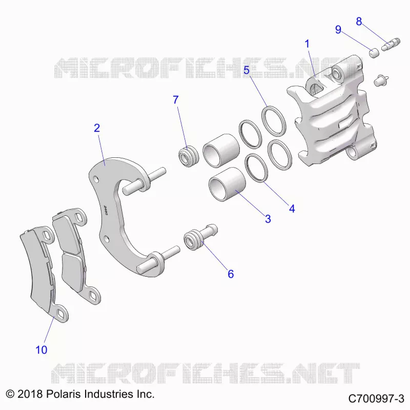 BRAKES, REAR CALIPER