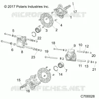 SUSPENSION, REAR CARRIER