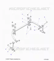 SUSPENSION, REAR STABILIZER BAR