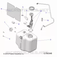 FUEL SYSTEM, TANK
