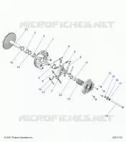 DRIVE TRAIN, PRIMARY CLUTCH