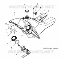 FUEL SYSTEM, FUEL TANK ASM.