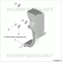 ENGINE, THROTTLE PEDAL