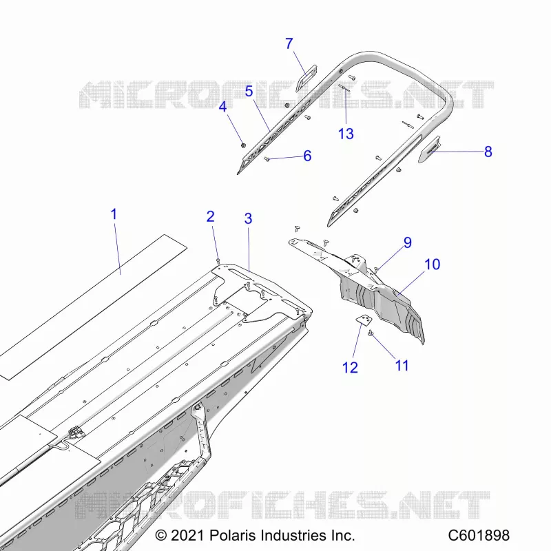 BUMPER, REAR