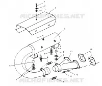 EXHAUST SYSTEM LITE GT 0953133 AND  EUROPEAN LITE GT E953133 (4928922892B014)