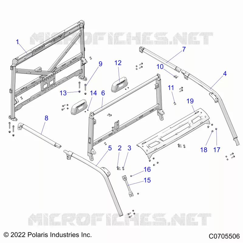 CHASSIS, CAB FRAME