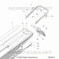 BUMPER, REAR