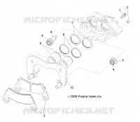 REAR BRAKE CALIPER