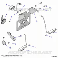 ELECTRICAL, TURN SIGNALS, HORN AND LICENSE PLATE LIGHT