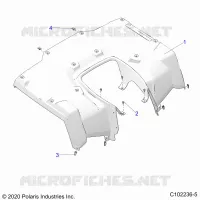 REAR BODYWORK CAB