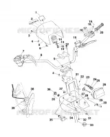 HANDLEBAR   HEADLIGHT POD