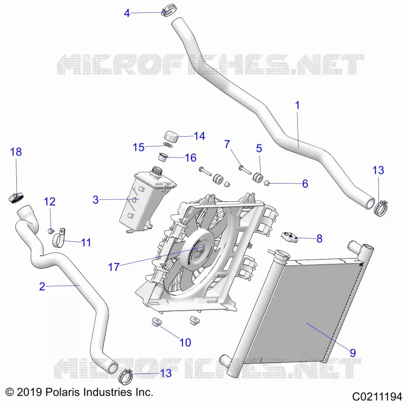 ENGINE, COOLING SYSTEM