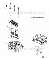 CYLINDER HEAD AND VALVES