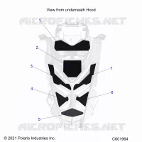HOOD FOAM/SEAL