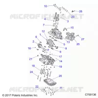 ENGINE, CRANKCASE AND CRANKSHAFT