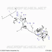 ELECTRICAL, WIRE HARNESS COMPONENTS- R21RSH99AC/BC (C701263)