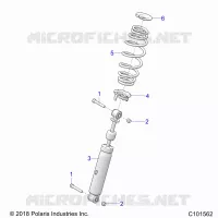 REAR SUSPENSION SHOCKS