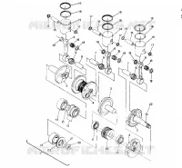 PISTON AND CRANKSHAFT 650 (4914131413030A)