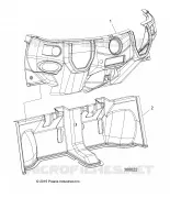 DASHBOARD, LOWER, STEREO AND HEATER, RH