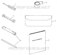 TOOL KIT    440 XCR 0971660 (4937893789B014)