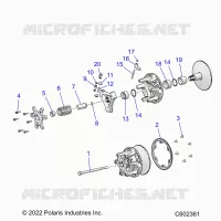 DRIVE TRAIN, CLUTCH, PRIMARY