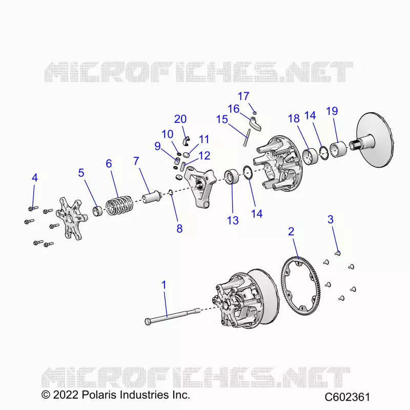 DRIVE TRAIN, CLUTCH, PRIMARY