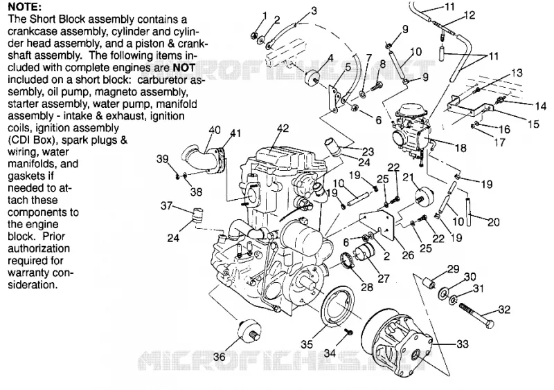 ENGINE MOUNTING MAGNUM 2X4 W967544 (4936033603A008)